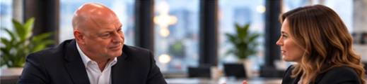 Illustrative Executive Leadership scene